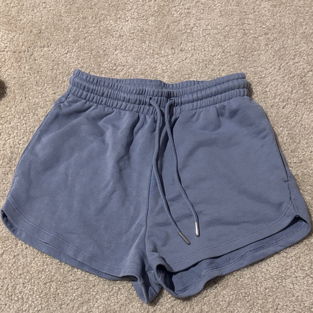 H&M Women's Athletic Blue Shorts